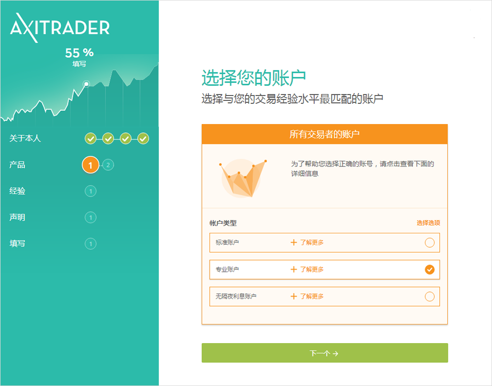 AXITRADER外汇开户流程8