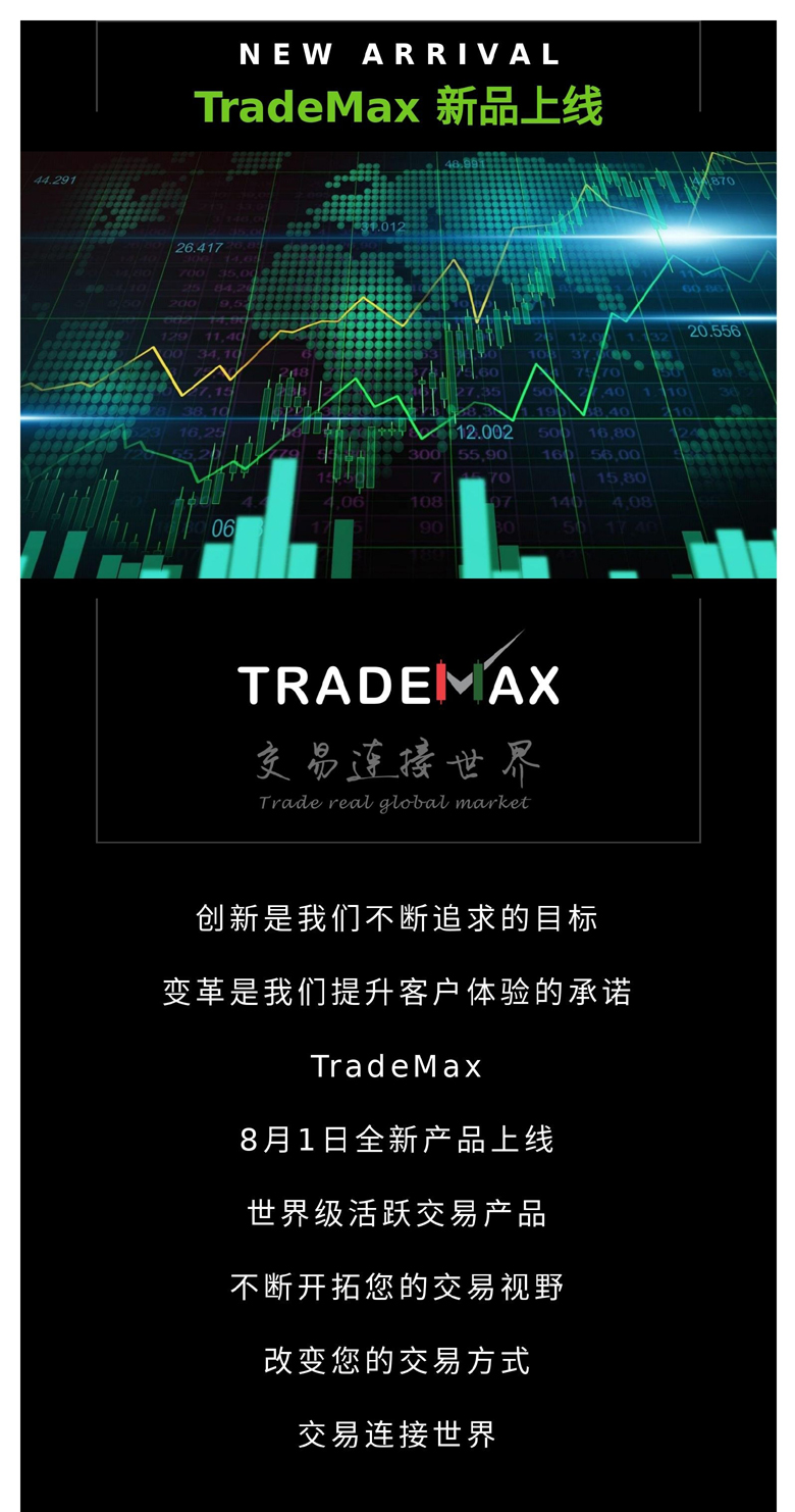 TradeMax全新虚拟货币、贵金属、能源产品上线